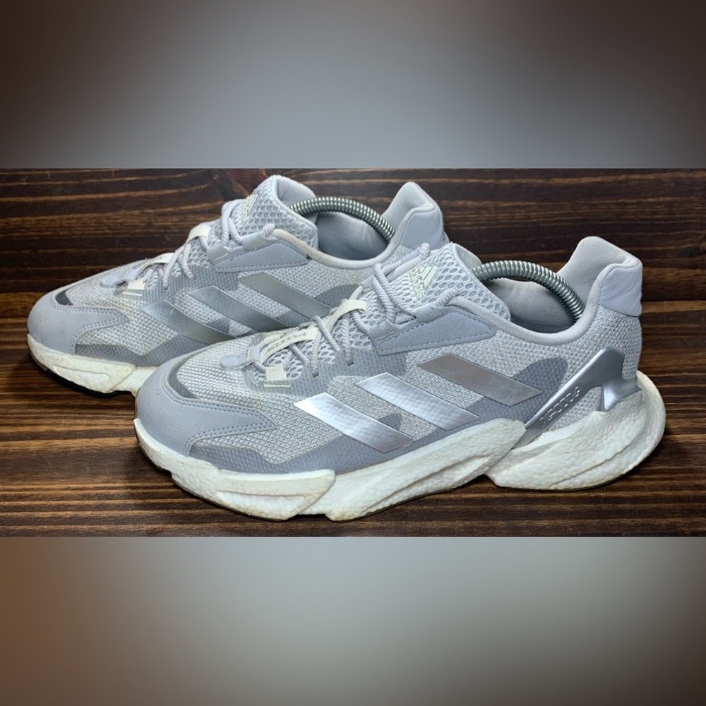 Adidas XL9000L4 Mens Size 9 Shoes Halo Silver Athletic Sneakers